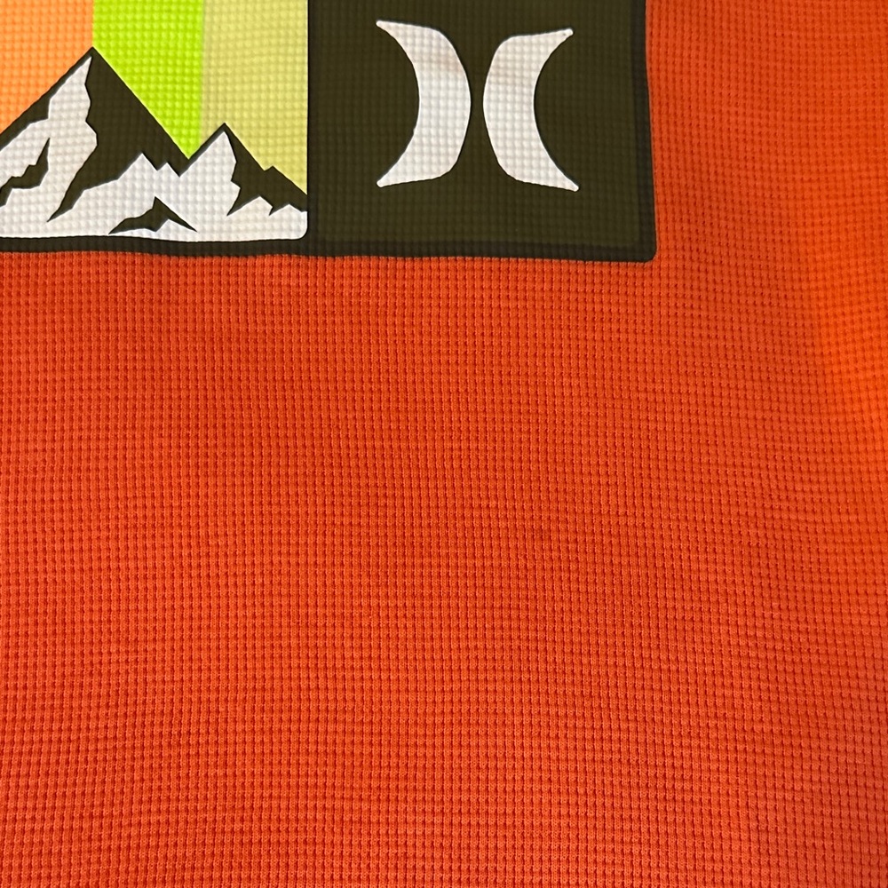 Orange Boys Hurley Long Sleeve Shirt - Picture 4 of 5